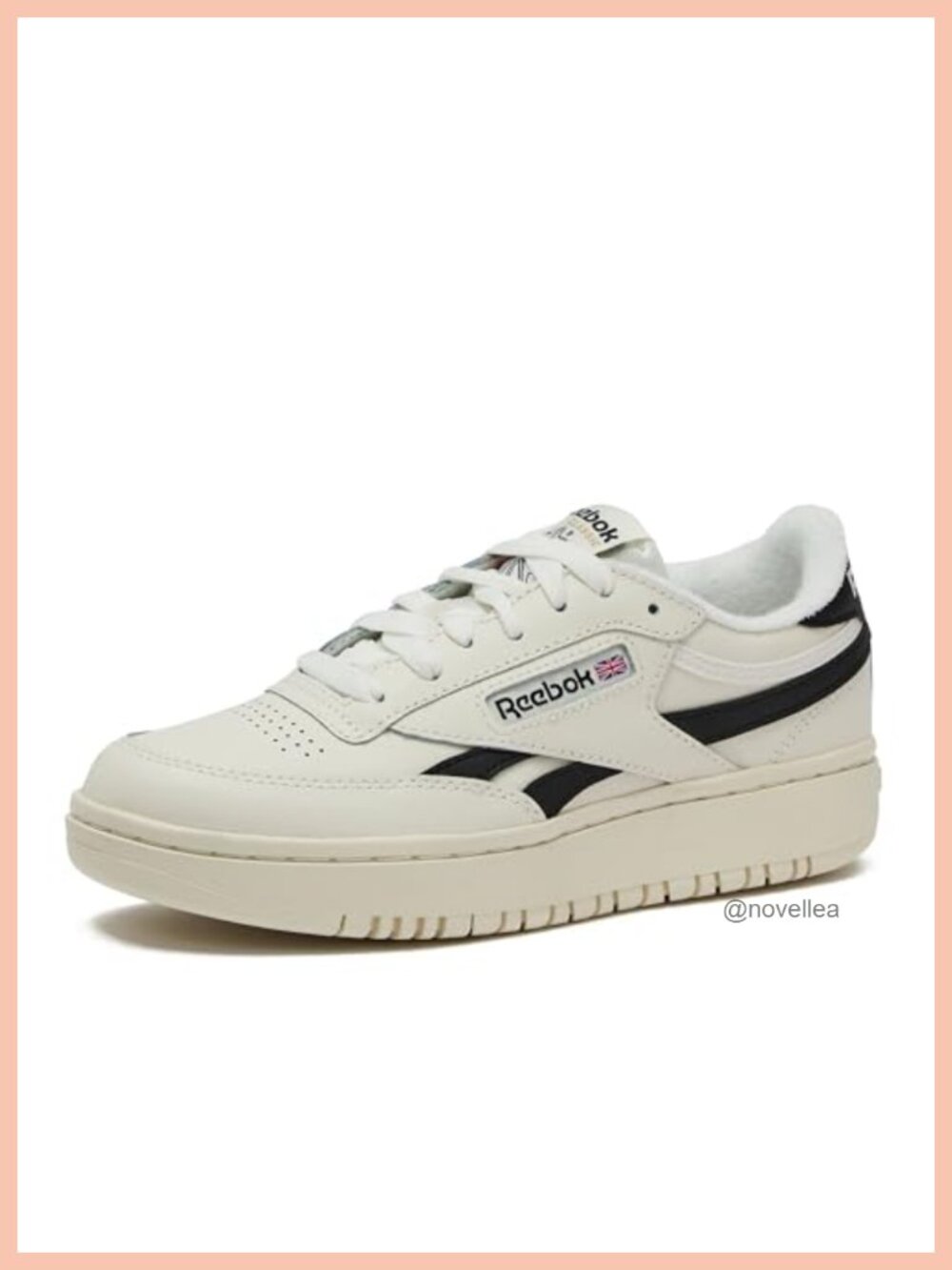 Club C Double Revenge Platform Tennis Sneakers Leather Upper Lace-Up